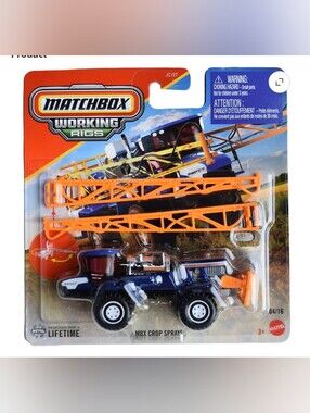 Matchbox MBX Crop Sprayer, working Rigs [blue] 4/16